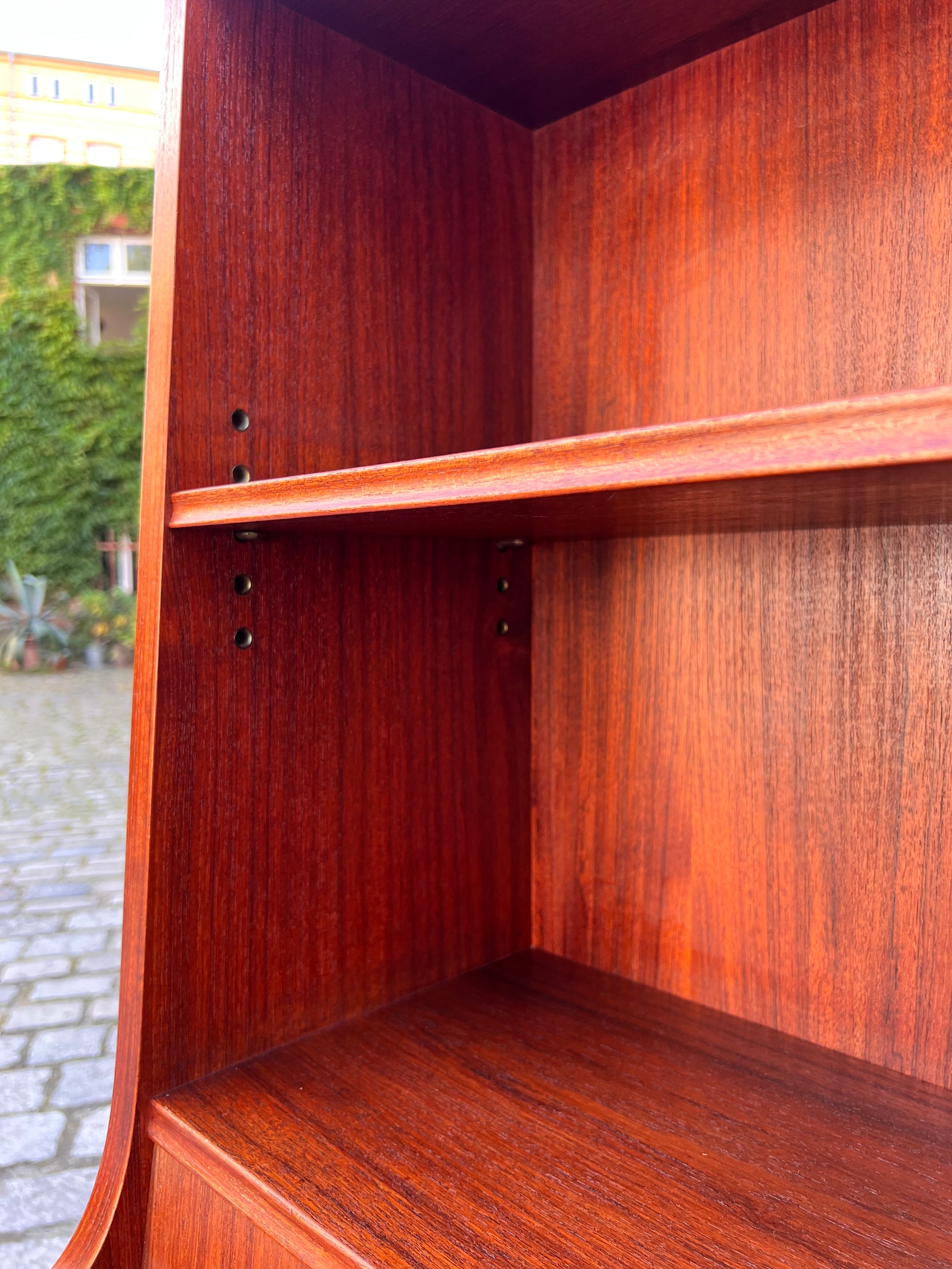 Bücherregal mit Sekretär und Kommode Teak Dänemark