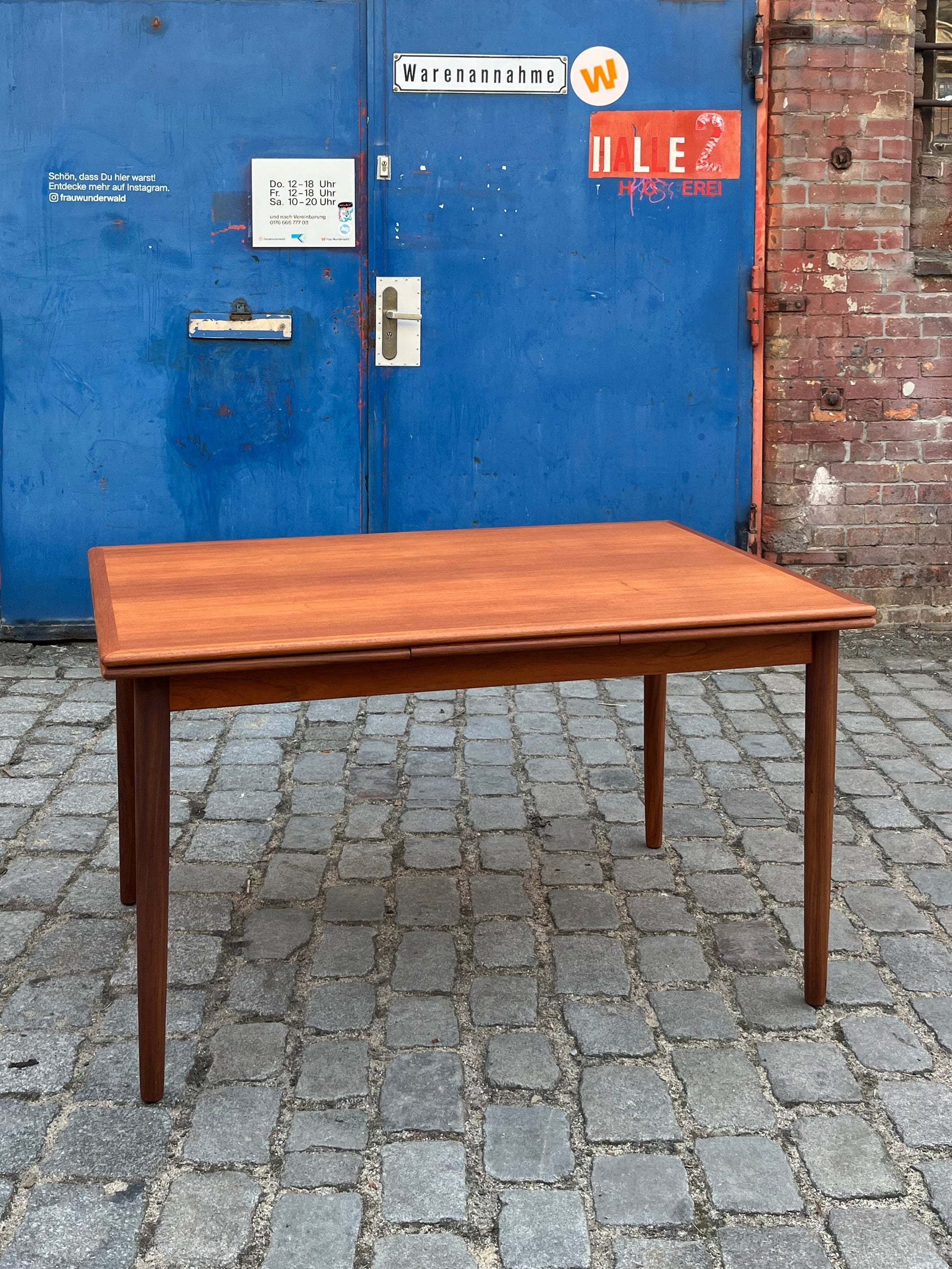 Ausziehbarer Esstisch Teak von Rosenstrup Møbelfabrik