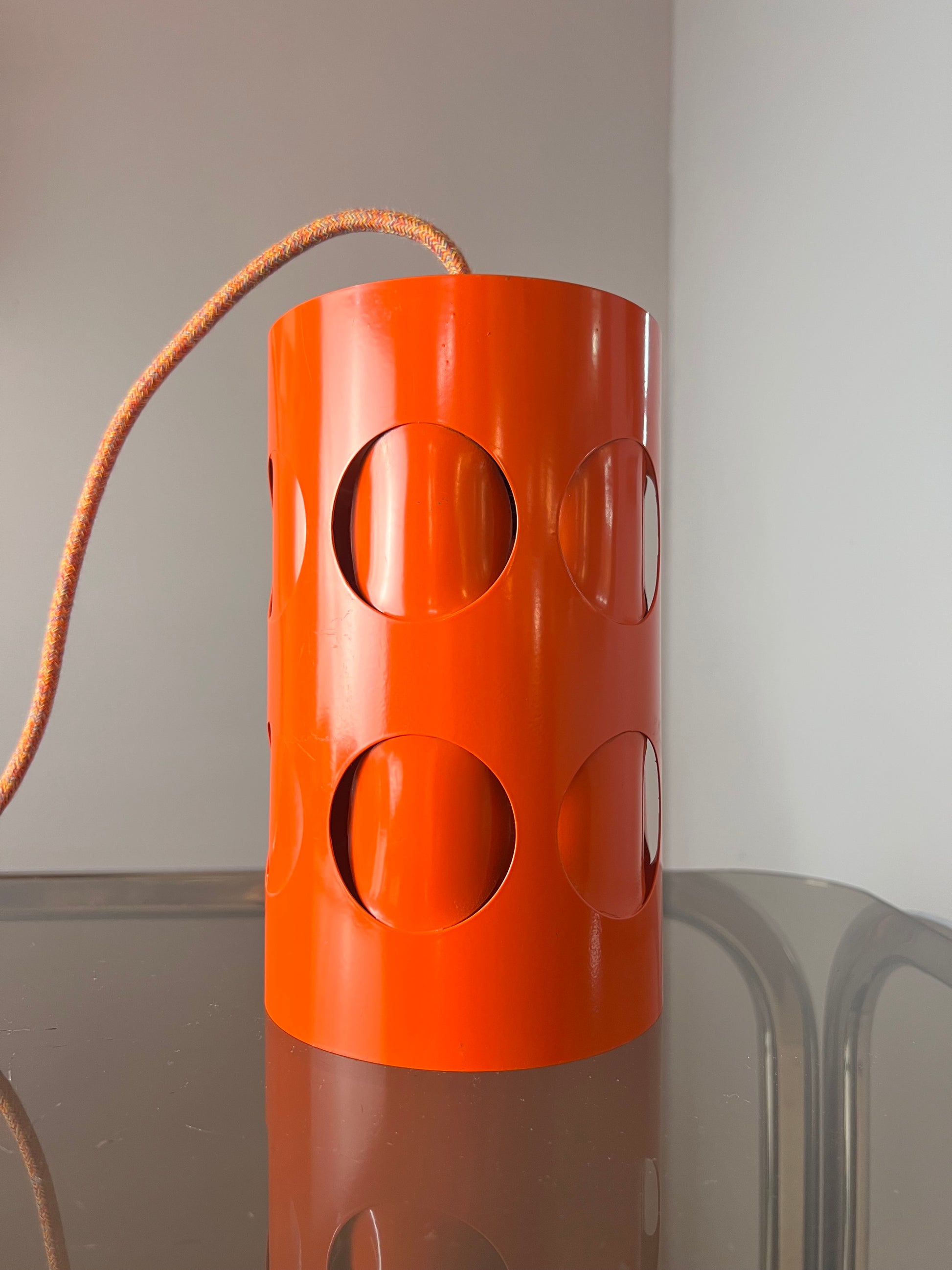 Hängelampe orange Metall von Raak Amsterdam