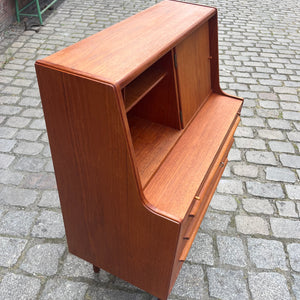 Sekretär Teak mit Spiegel aus Dänemark