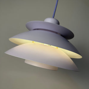 Lamellenlampe Typ 776 flieder von Horn