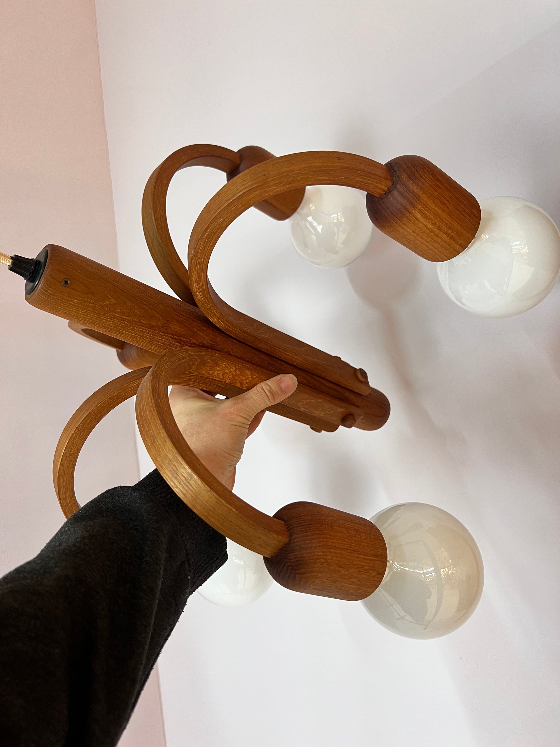 Kronleuchter Teak von DOMUS