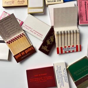 Set: Vintage Streichhölzer