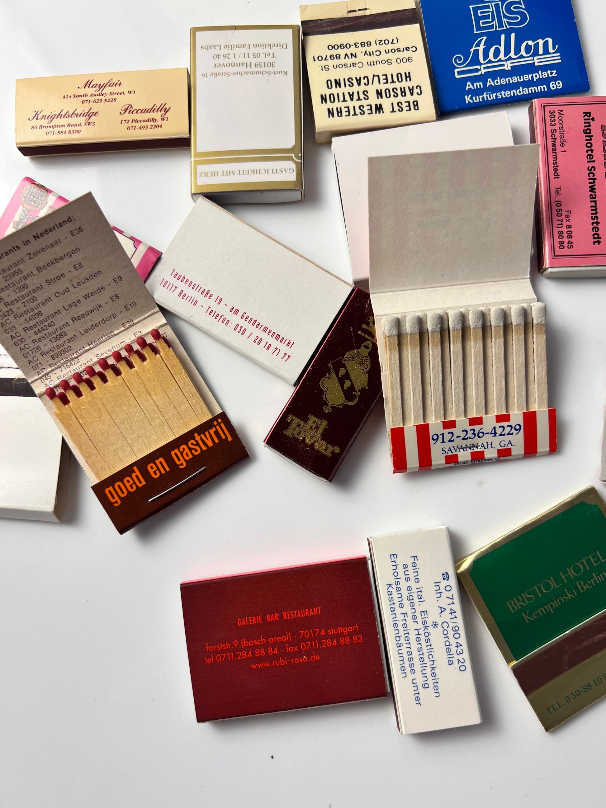 Set: Vintage Streichhölzer