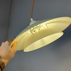 Lamellenlampe creme aus Dänemark