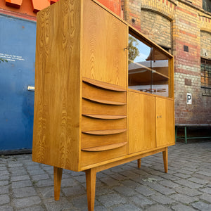 Highboard Typ 602/G Esche von Franz Ehrlich für Hellerau