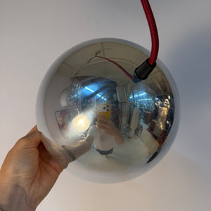 Kugellampe Topan Chrom von Verner Panton