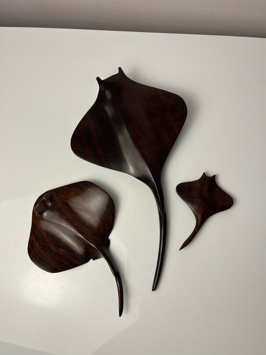 Set: 3 Rochen Palisander
