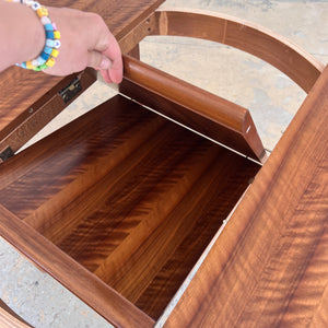 Runder Esstisch Teak mit Butterfly Auszug von Kondor