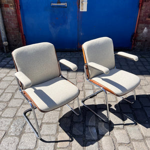 Bürostuhl creme von Martin Stoll für Giroflex