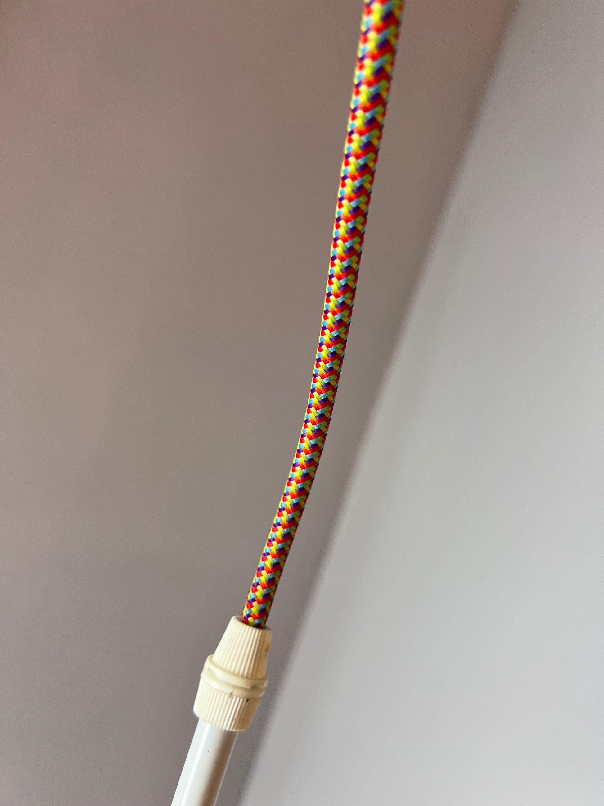 Hängelampe Opalglas Messing