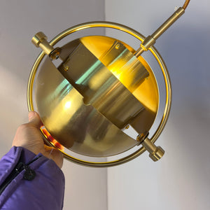 Hängelampe Multi-Lite Messing von Louis Weisdorf für GUBI