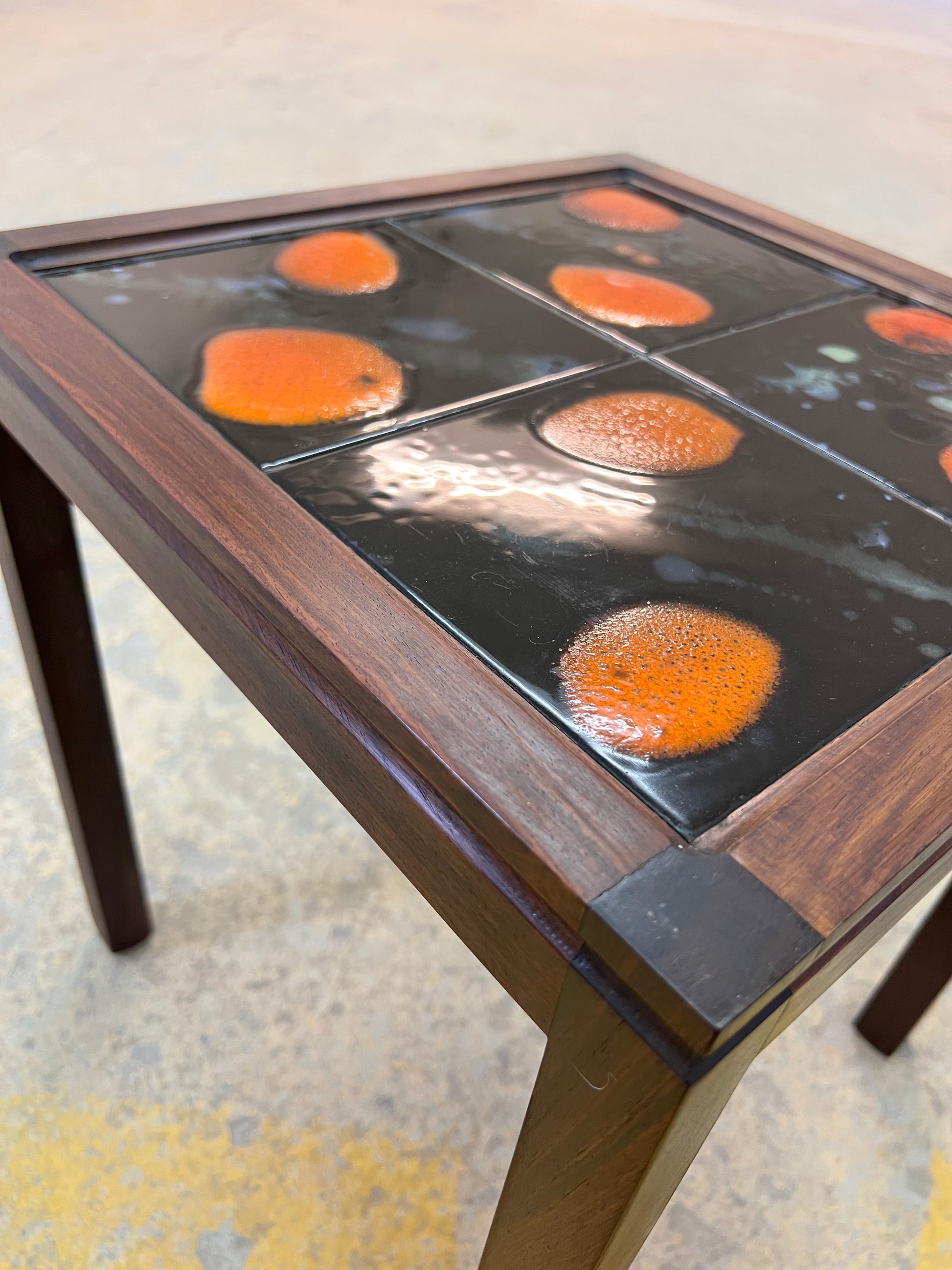 Fliesentisch Palisander Dänemark