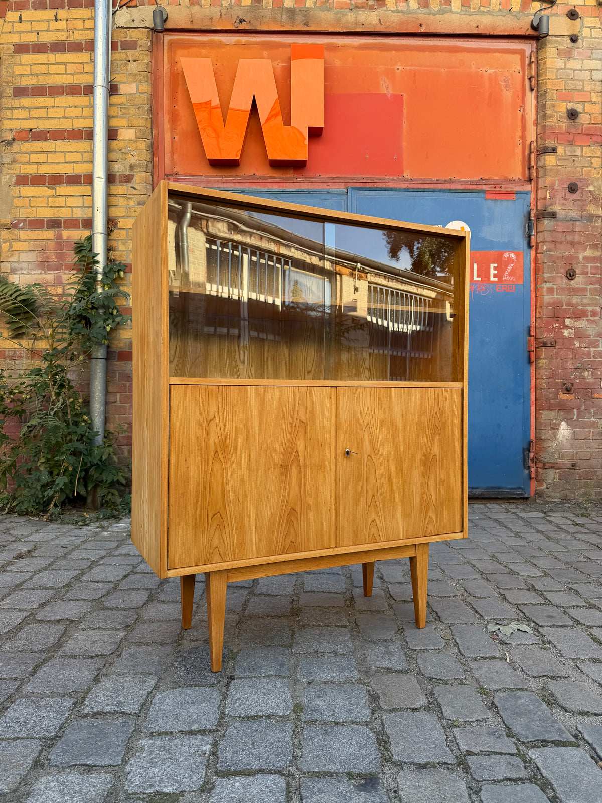 Bücherschrank 602/D Esche von Franz Ehrlich für Hellerau