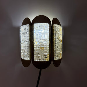 Wandlampe gold Glas von Vitrika