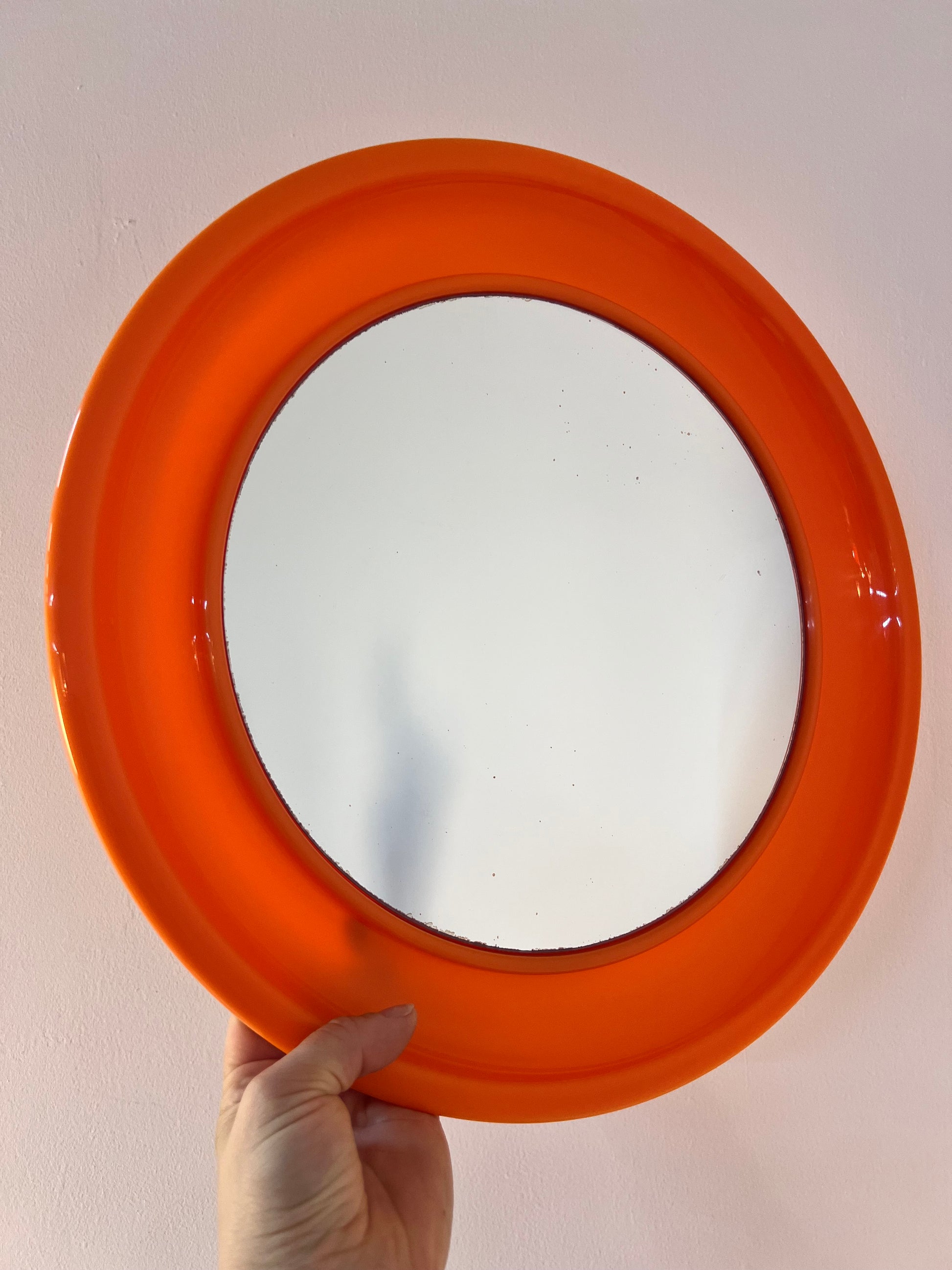 Kunststoff Spiegel Orange