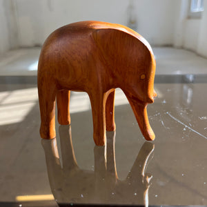 Holzfigur Elefant