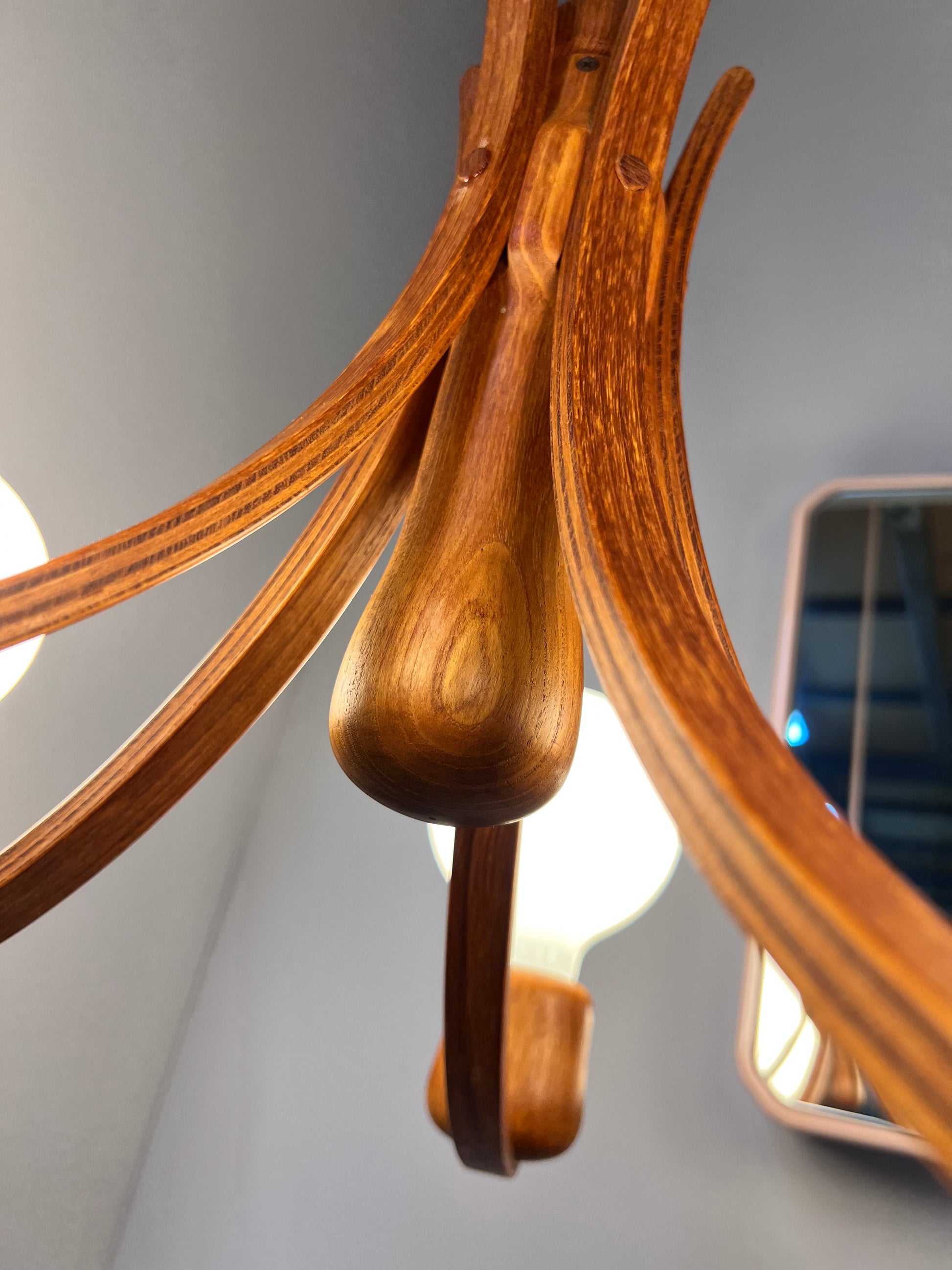 Kronleuchter Teak von DOMUS