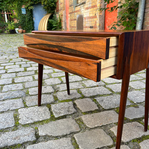 Beistelltisch Modell 6835  Palisander von Rimbert Sandholt für Glas & Trä