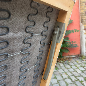 Schlafsessel / Gästebett Teak Textilstoff aus Dänemark