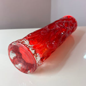 Vase rot von Ingrid Glas