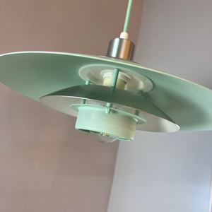 Lamellenlampe neu lackiert mint