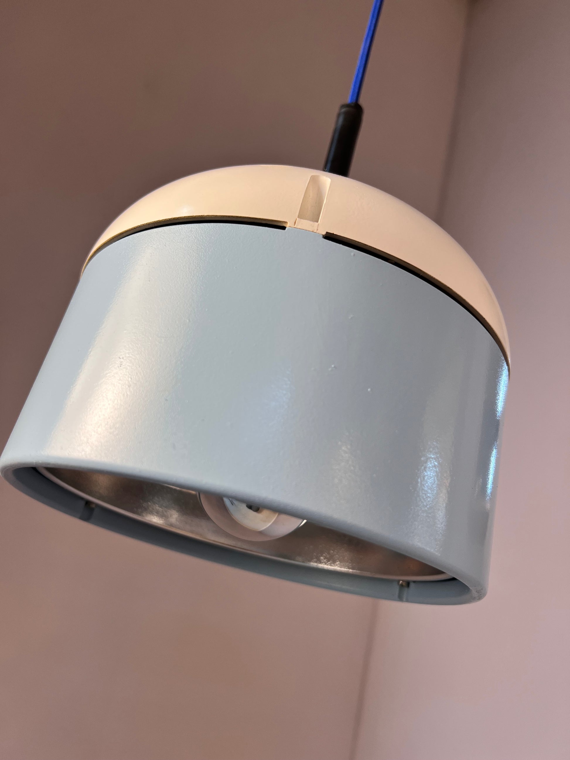 Hängelampe von Staff teils neu lackiert