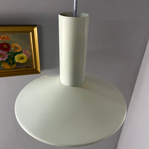 Hängelampe Modell 880 weiß silber von Schmidt’s Lampedesign