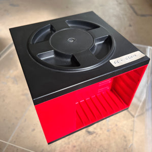 Kassettenhalter rot schwarz