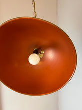 Lade das Bild in den Galerie-Viewer, Hängelampe Kupfer mit Kette
