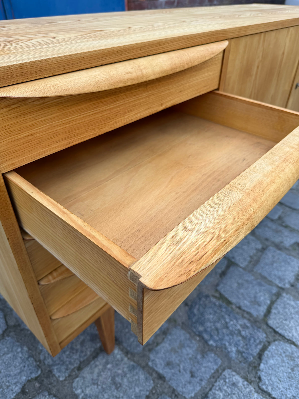 Sideboard Typ 602/K Esche von Franz Ehrlich für Hellerau