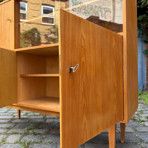Highboard Typ 602/G Esche von Franz Ehrlich für Hellerau