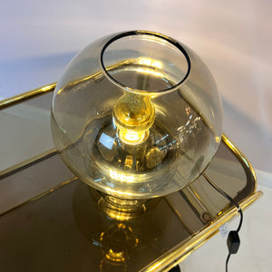 Tischlampe Rauchglas von Raak