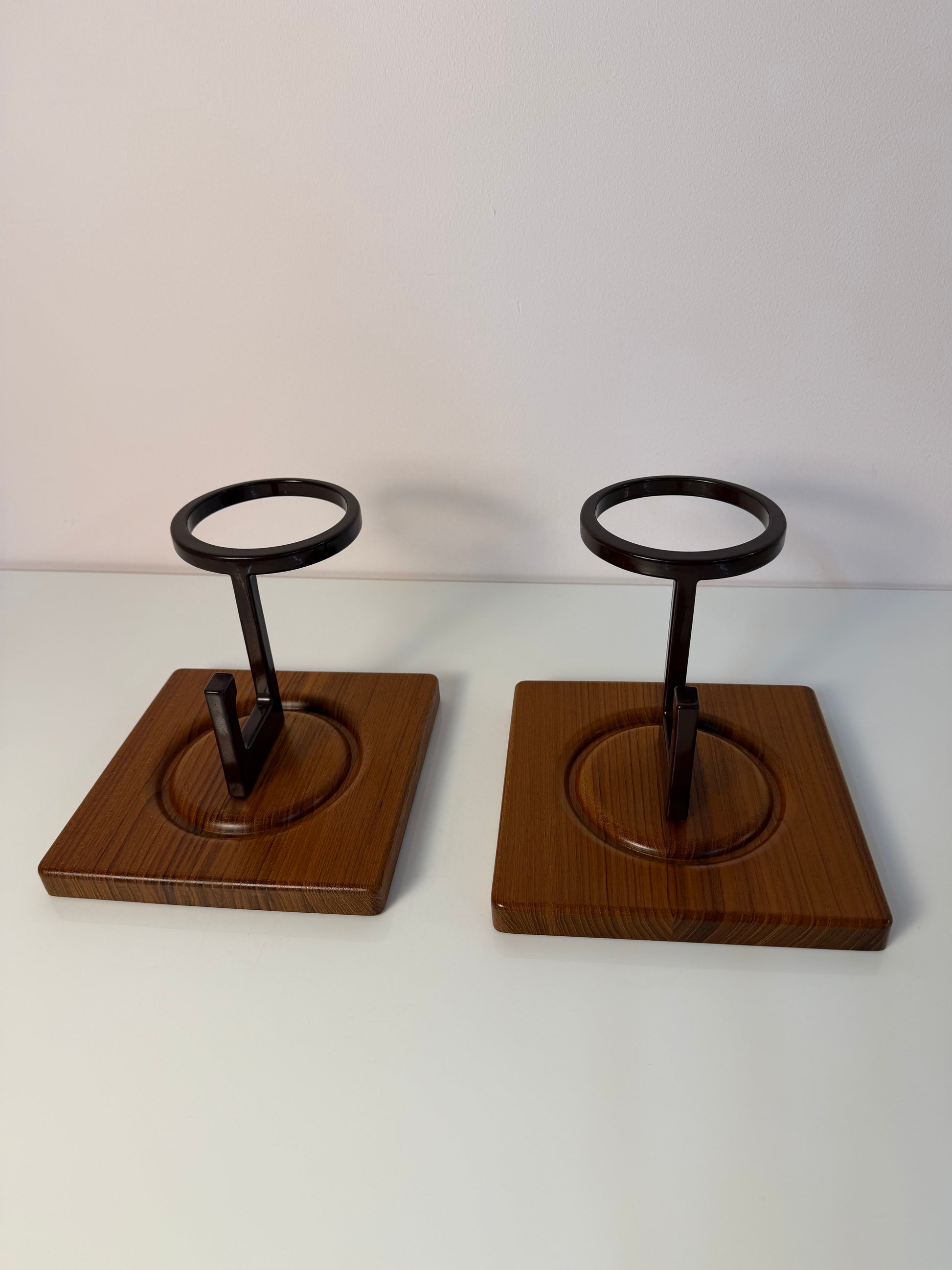 Set: Wandhaken Garderobe Teak von Sudbrock