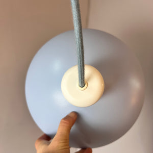 Lamellenlampe Typ 728 neu lackiert von Horn