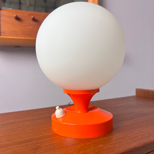 Tischlampe Opalkugel