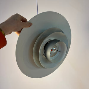 Lamellenlampe Modell DE-LUX grau von Design Light