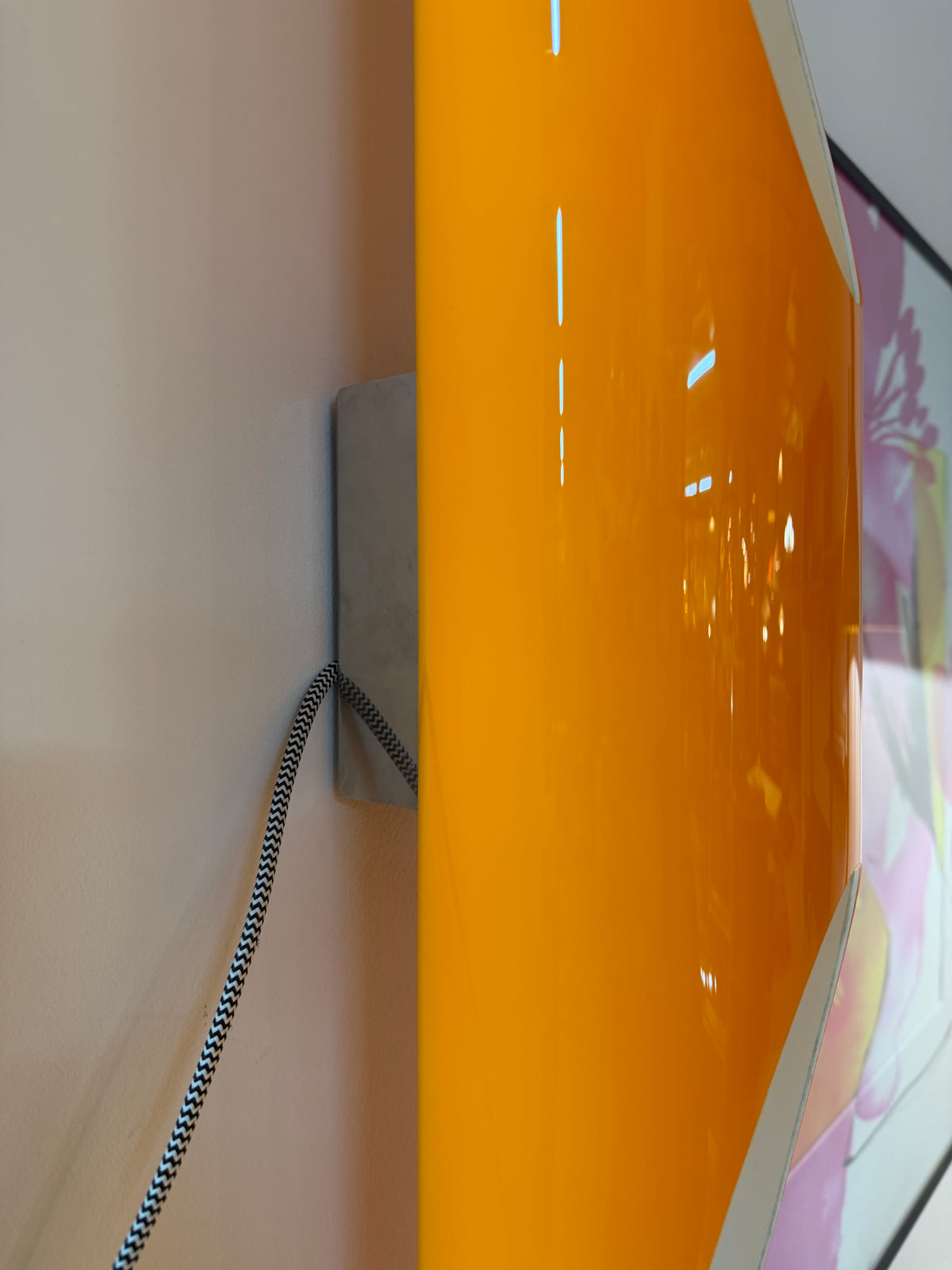 Wandlampe Shakti Wall Fix orange von Marzio Rusconi Clerici für Kundalini