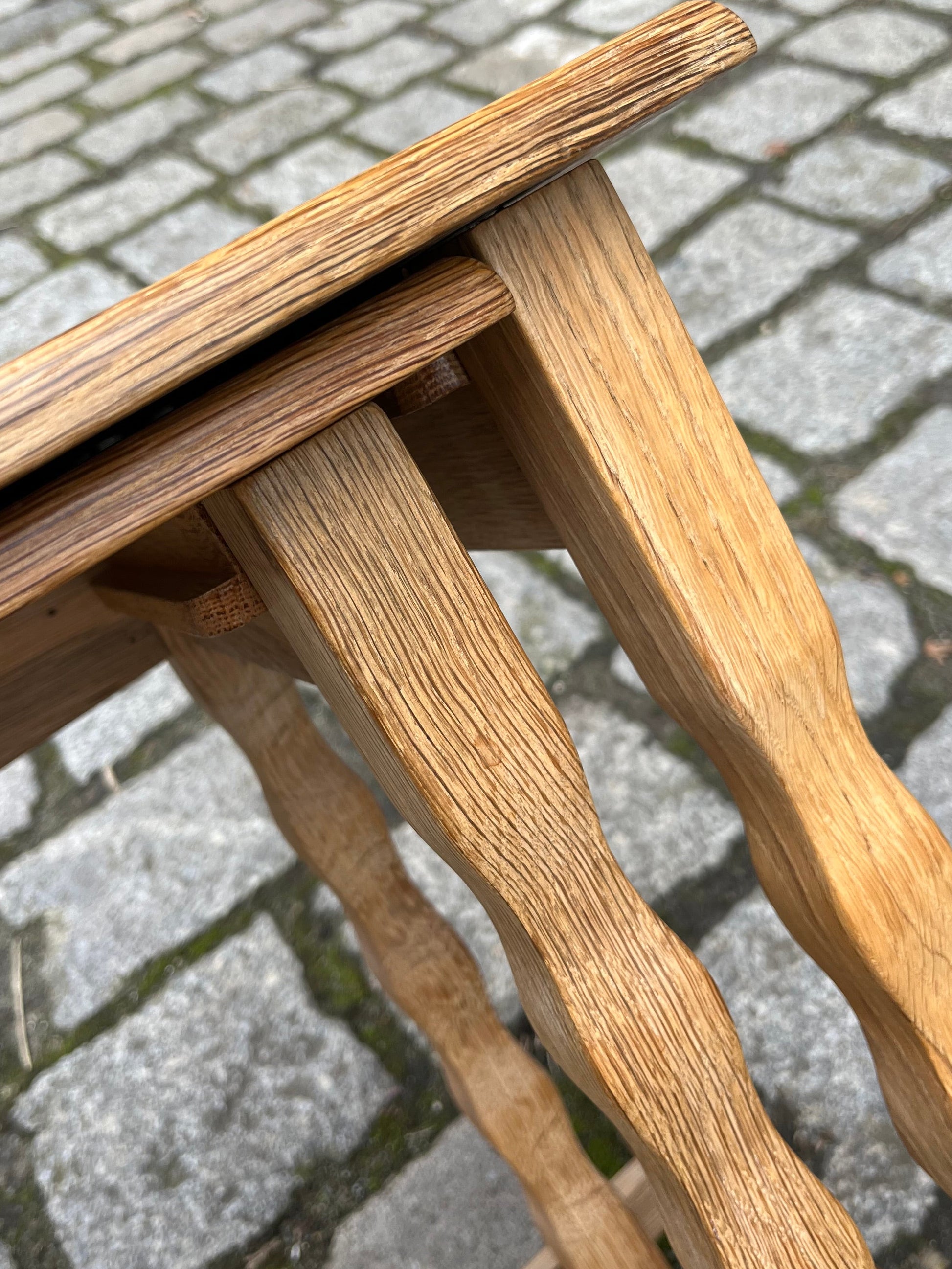 Satztische Eiche von Carl Eriksen für Cemo Möbel Odense