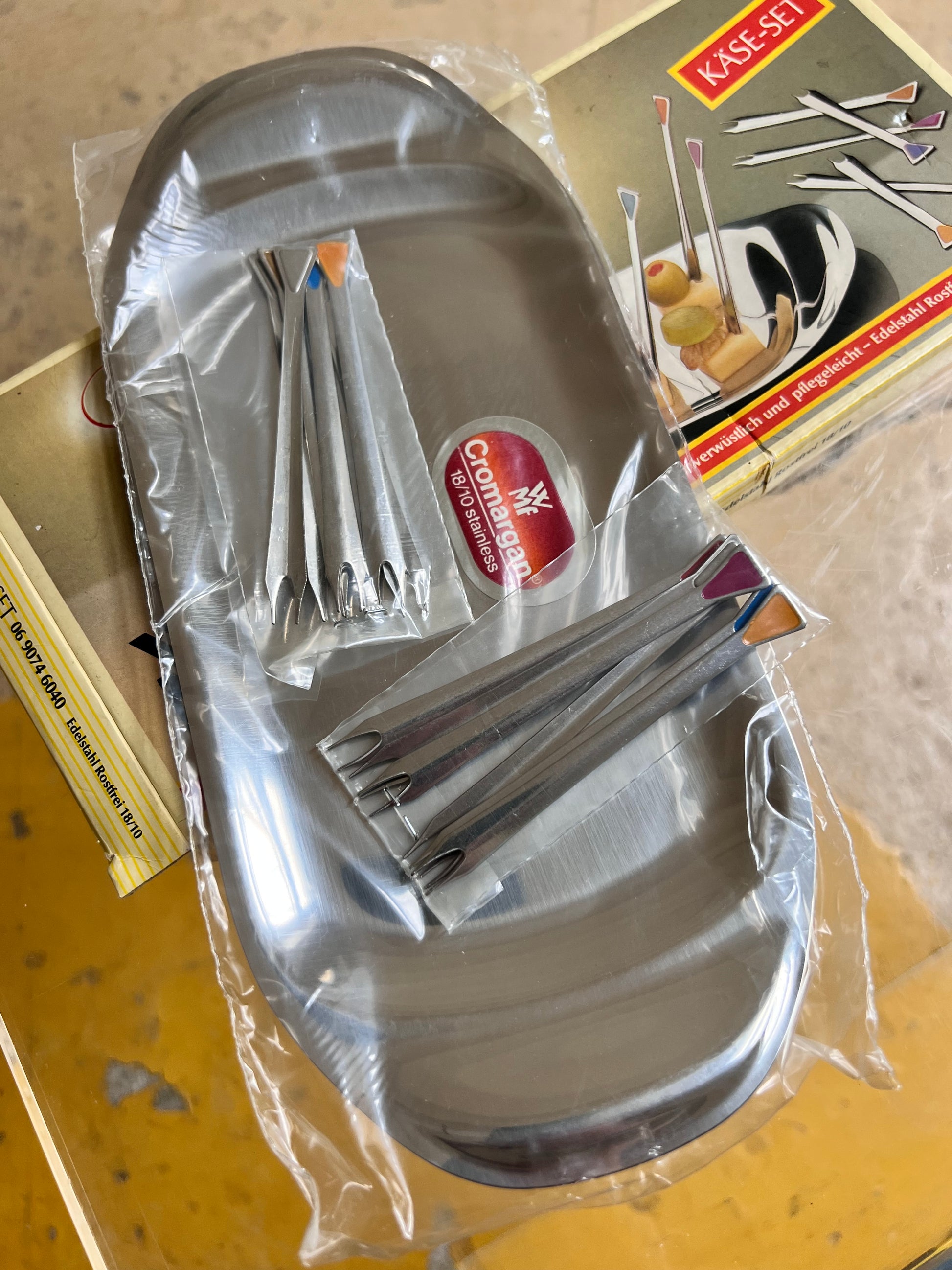 Käse-Set Cromargan von WMF - originalverpackt