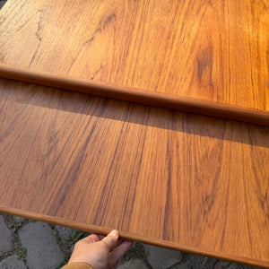 Ausziehbarer Esstisch Teak von Grete Jalk für Glostrup