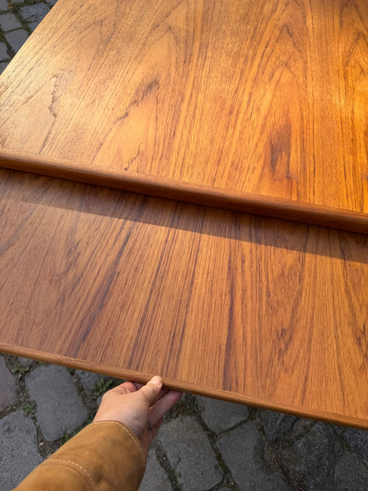 Ausziehbarer Esstisch Teak von Grete Jalk für Glostrup