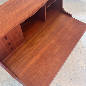 Sekretär Teak mit Spiegel aus Dänemark