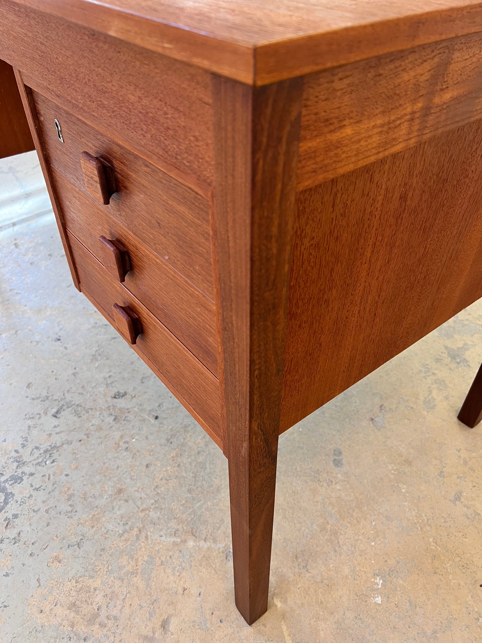 Schreibtisch Teak von Domino Møbler