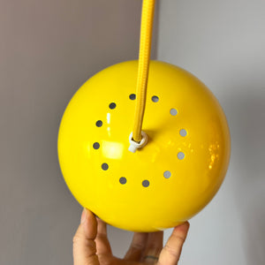Kugellampe gelb aus Dänemark