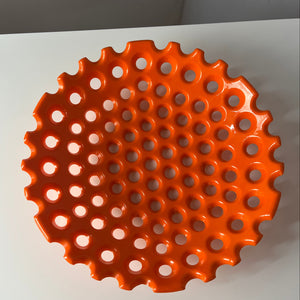 Schale orange Kunststoff