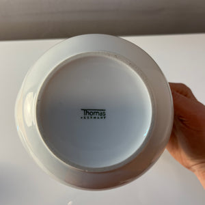 Kaffeekanne Kiruna Garden weiß blau von Tapio Wirkkala für Thomas