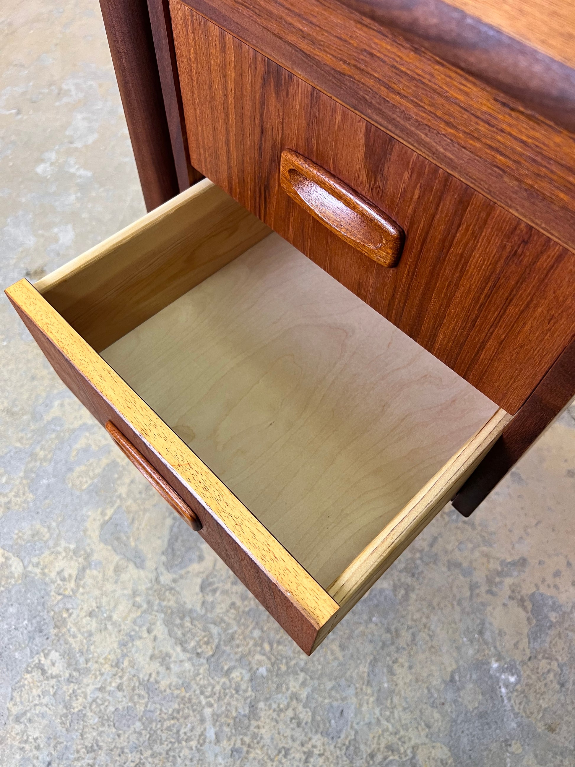 Schreibtisch Teak aus Dänemark