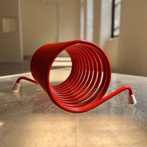 Spiralfederhalter orange 70er