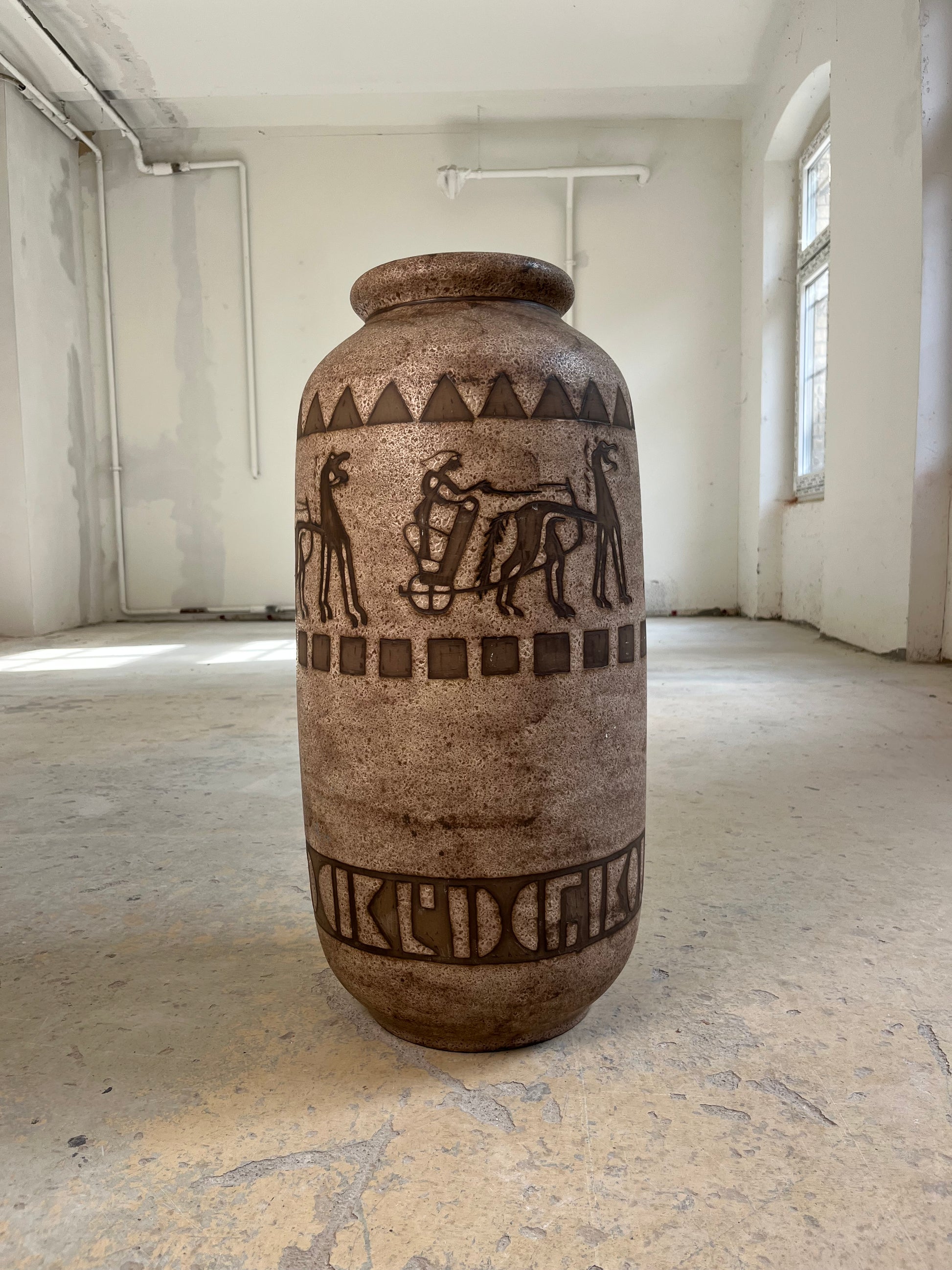 Bodenvase Ägina 124 von Ceramano West Germany